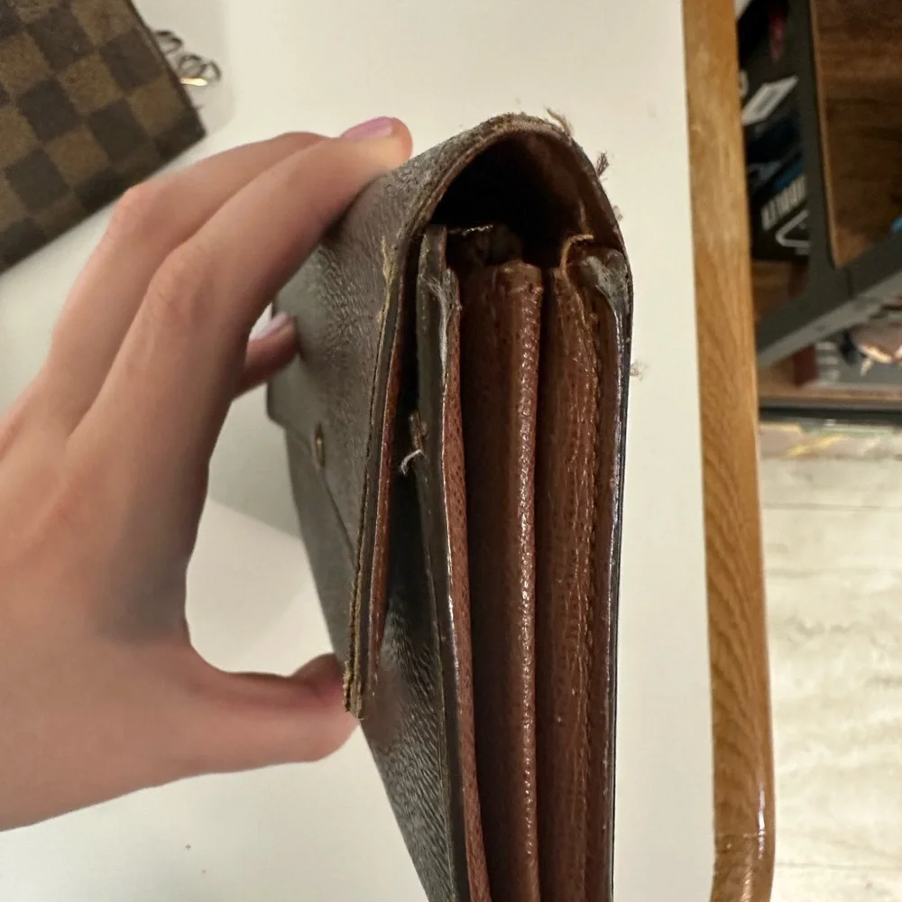 Authentic Vintage Louis Vuitton Monogram Wallet/Damier ebene Key Holder Bundle - Picture 4 of 12